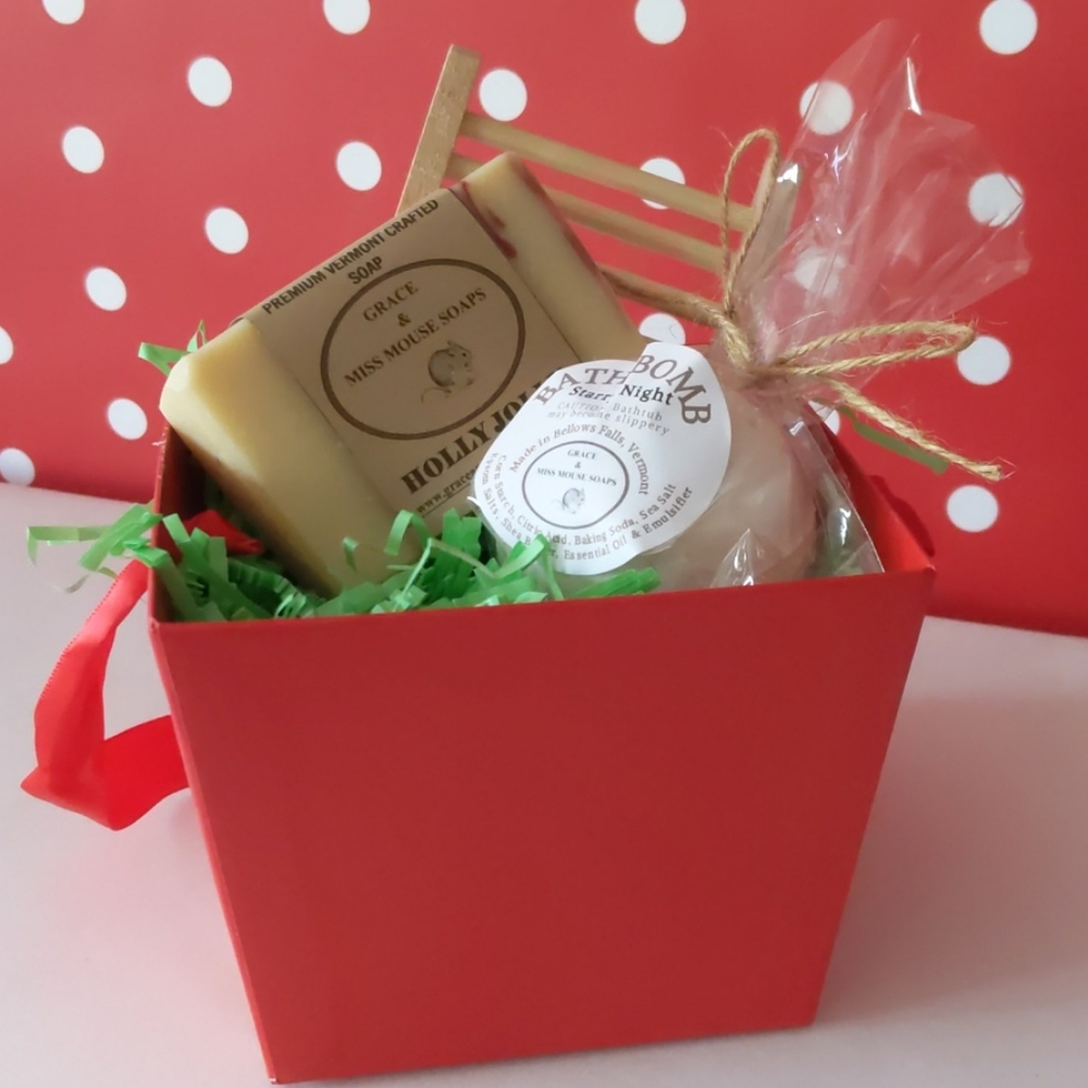 Made in Vermont Premium Bath Gift Basket